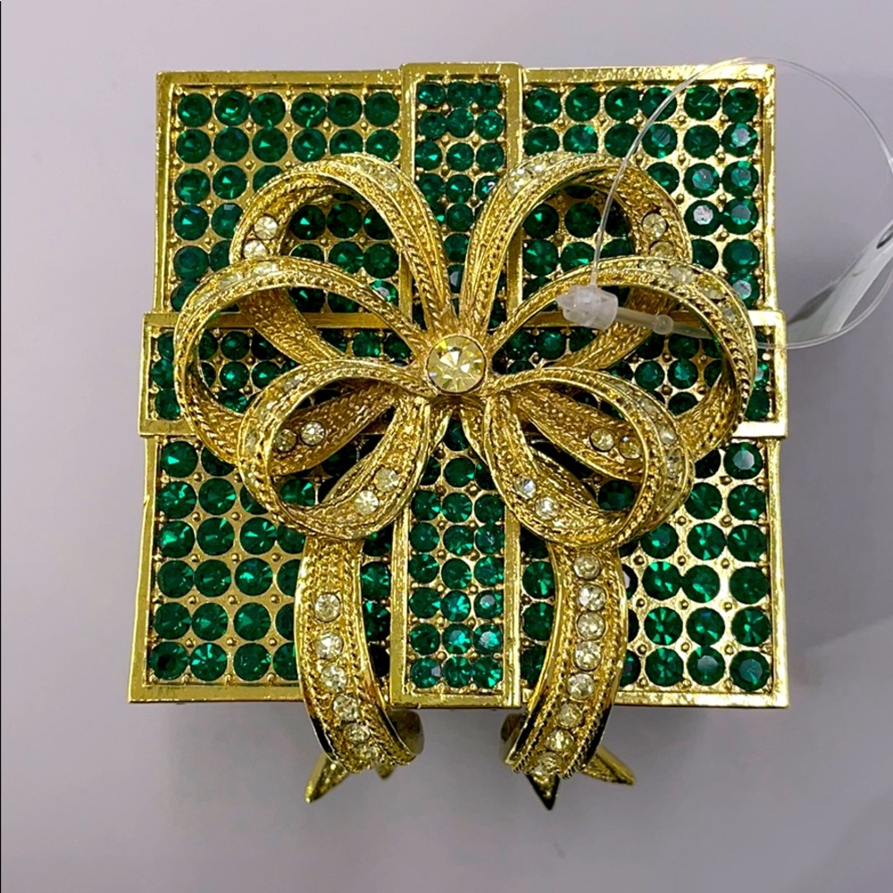 Olivia Riegel emerald jewelry box brand new